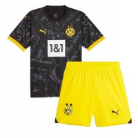 Dječji Nogometni Dres Borussia Dortmund Felix Nmecha #8 Gostujuci 2024-25 Kratak Rukav (+ Kratke hlače)